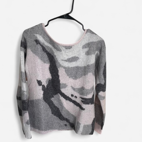 rag & bone Merino Wool Mohair Camouflage Sinclair Sweater - Picture 1 of 3